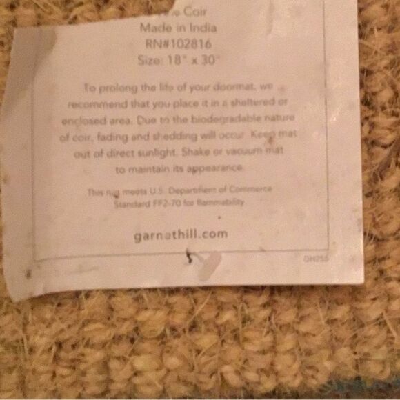 Garnet Hill Dogs 🐕 Door Mat - Picture 4 of 5